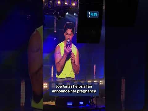 The Jonas Brothers help a lucky fan tell her husband she is expecting during a show at MSG.