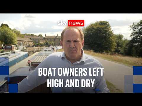 Boat owners ‘trapped’ due to low water levels