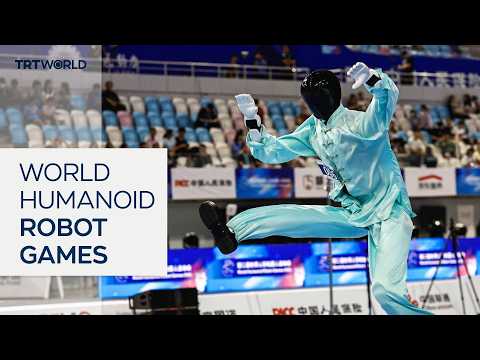Sci-fi becomes reality at Beijing robot games