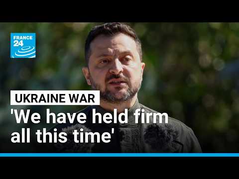 War-torn Ukraine celebrates resilience on anniversary of its independence • FRANCE 24 English