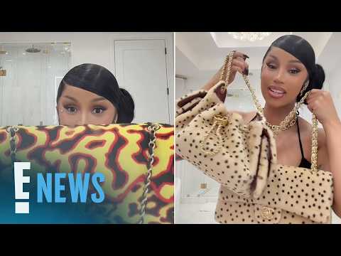 Cardi B Shows Off Shocking Designer Bag Haul Worth More Than $187,000 | E! News