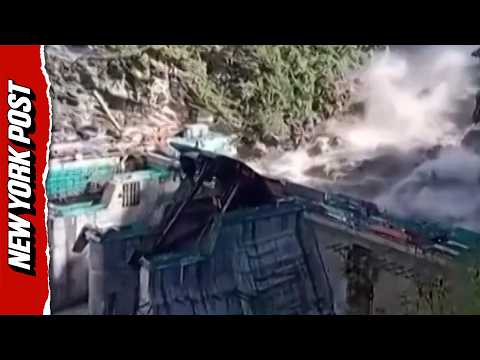 Eyewitness Footage Captures Moment Nepal Floodwaters Obliterate Hydroelectric Dam Under Construction