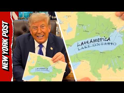 Trump Renames Lake Ontario to Lake America: ‘All It Takes is a Good Pen and Some Intelligence’