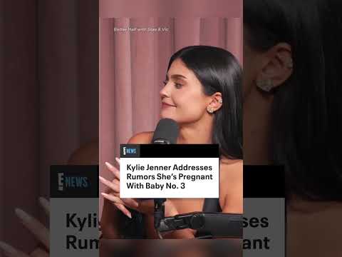 Kylie Jenner is keeping up with some eyebrow-raising rumors.(🎥: YouTube/Better Half with Stas & Vic)