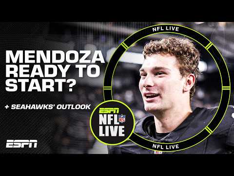 Is Fernando Mendoza ready to start Week 1 for the Raiders? 👀 + Seahawks’ outlook | NFL Live