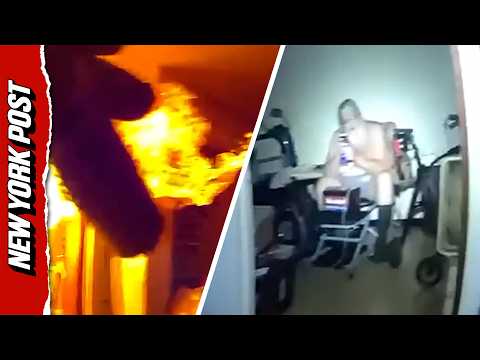Oklahoma Man Uses Homemade FLAMETHROWER at Cops There to Evict Him: ‘Everybody Out!’