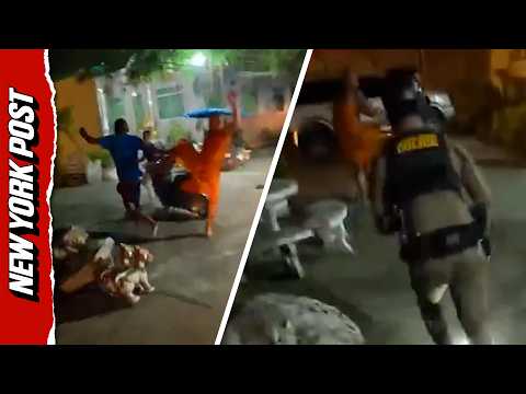 Hero Monk Helps Tackle Suspected Drug Dealer in Thailand During Dramatic Pursuit