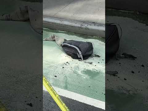 Man sets himself on fire in lobby of Google office building in Lower Manhattan #shorts