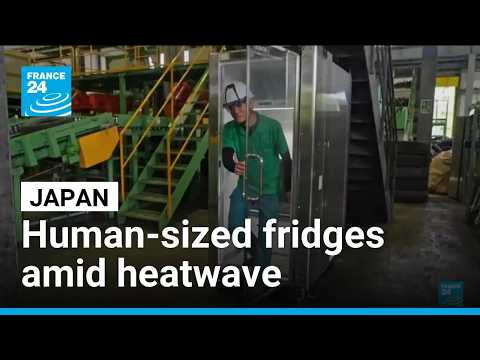 Fridges for humans during heatwaves in Japan • FRANCE 24 English