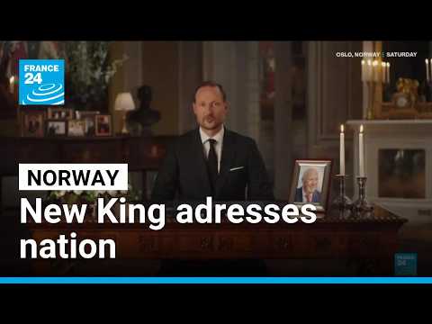 Norway’s New King breaks silence after father’s death • FRANCE 24 English