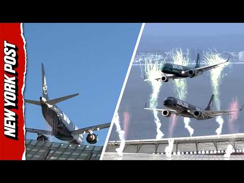 Scary Moment Jets Nearly Collide With Roof of South African Stadium During Pre-Game Flyover