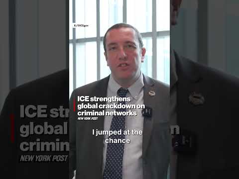 ICE Strengthens Global Crackdown on Criminal Networks #shorts