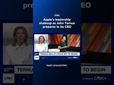 Apple’s leadership shakeup as John Ternus prepares to be CEO