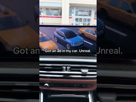 BMW Drivers Stunned as Spider-Man Ads Hit Car Screens #shorts