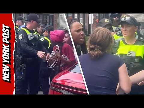 Chaotic Clash Between Protesters and Police During Clearing of Corey Ruiz Protest Encampment