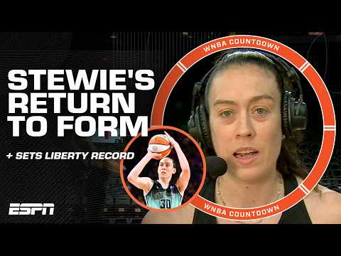 Breanna Stewart reveals journey back to form ‘sucked’ amid historic July | WNBA Countdown