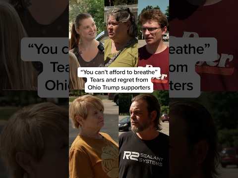 ‘You can’t afford to breathe’: Tears and regret from Ohio Trump supporters