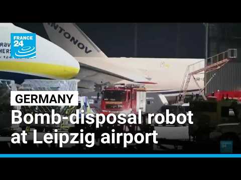 Bomb-disposal robot and drone with explosives discovered at Germany’s Leipzig airport • FRANCE 24
