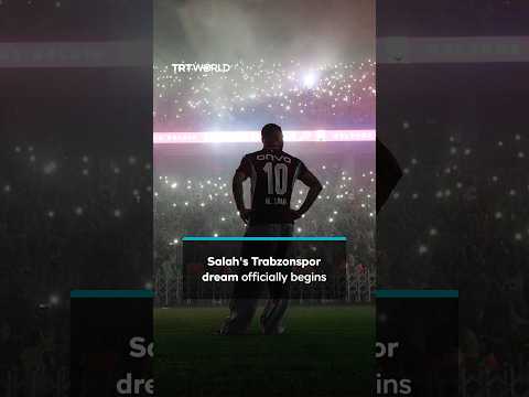 Thousands welcome Mohamed Salah at Trabzonspor signing ceremony