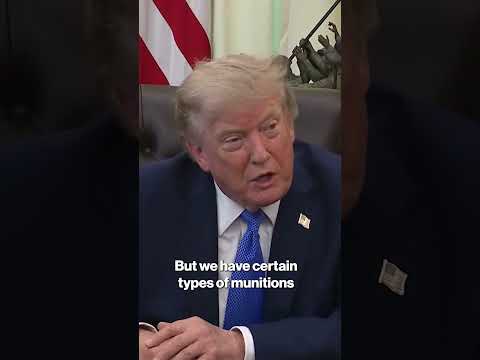 ‘We’re in Great Shape’: Trump Rejects Missile Shortage Reports #shorts