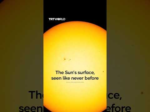 The Sun’s surface, seen like never before