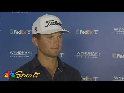 Michael Brennan staying present while tied for Wyndham Championship lead | Golf on NBC Sports