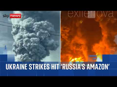 Why Ukraine has hit 20 warehouses used by ‘Russia’s Amazon’