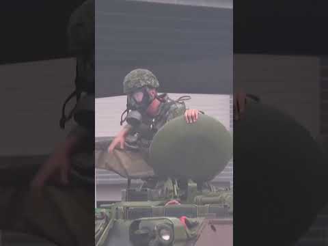 Taiwan Simulates Nuclear, Biological and Chemical Attacks in Military Drill #shorts