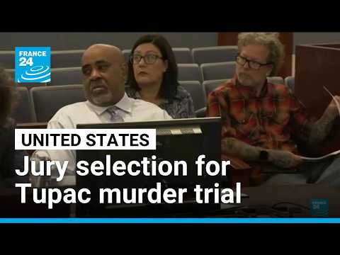 Jury selection begins for ex-gang leader charged with Tupac Shakur’s 1996 murder • FRANCE 24