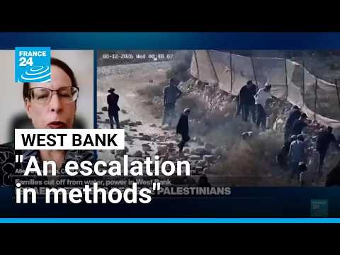 West Bank: “What we see is an escalation in methods” • FRANCE 24 English