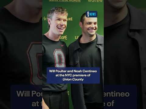 Will Poulter & Noah Centineo bring the brotherly love to the “Union County” premiere in NYC.