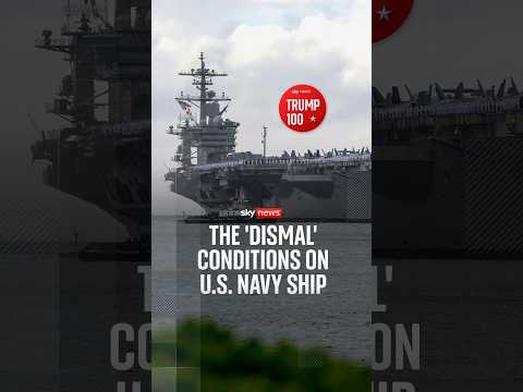 The ‘dismal’ conditions on US navy ship