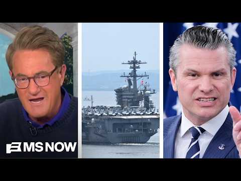 Joe BLASTS Hegseth for ‘FAILURES’ in Iran war and USS Lincoln crisis