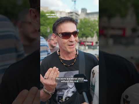 TRT World was on the ground at Trafalgar Square as thousands gathered for a vigil honouring late Cam