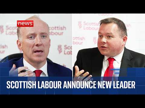 Scottish Labour announce new leader