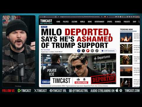 Milo SPEAKS OUT On Being Deported, SLAMS Trump Admin For Barbarism | Tim Pool