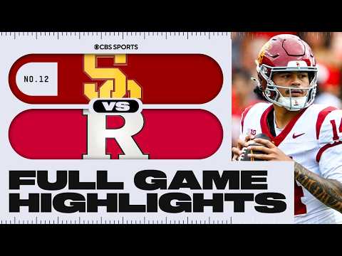 No. 12 USC Trojans vs. Rutgers Scarlet Knights | Week 3 Full Game Highlights