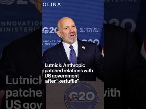 Lutnick: Anthropic patched relations with US government after “kerfuffle”