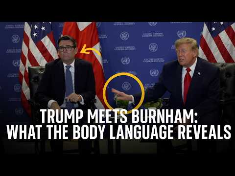 From Trump’s handshake to Burnham’s glasses: Expert analyses their body language