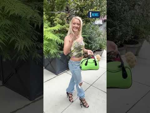 We’re going wild for Zara Larsson’s outfit as she steps out in New York City. (🎥: Instagram/jpasc24)