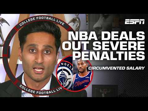 BREAKING: NBA investigation finds Clippers circumvented salary🚨 Fines & bans revealed | SportsCenter