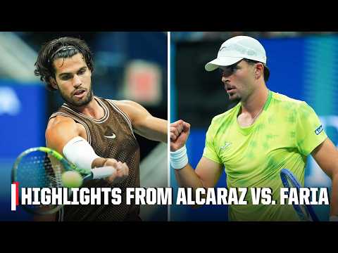Intense Showdown ๐ฅ Jaime Faria vs. No. 2 Carlos Alcaraz | Full Match Highlights | 2026 US Open