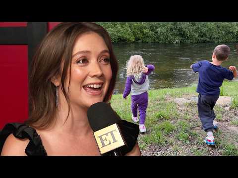 Billie Lourd Brought Her Kids to the AHS Set (Exclusive)