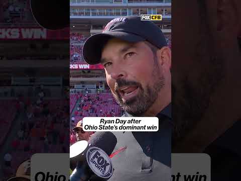 Ohio State’s Ryan Day after BIG WIN Over Illinois ๐ #ohiostate #buckeyes #bigten