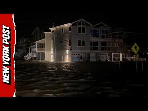 New Jersey Coastal Communities SWALLOWED by Floodwaters as Worst Is Yet To Come