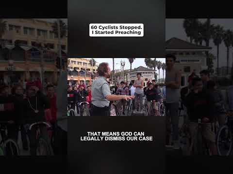 60 Cyclists Stopped. So I Started Preaching