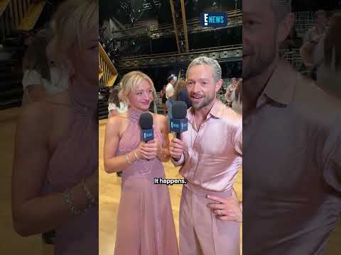 Pasha Pashkov and Amber Glenn give an update on his injury after their #DWTS performance.