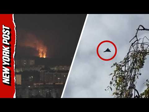 Deadly Russian Drones Soar Over Kyiv as Putin Targets Ukraine Energy Grid with Explosive Attacks