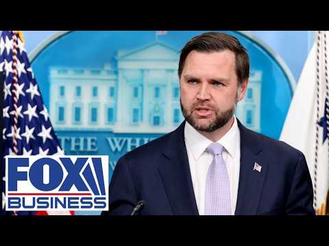 JD Vance leads White House press briefing