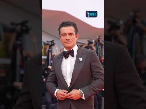Orlando Bloom is giving main character energy at the Venice International Film Festival. 😎